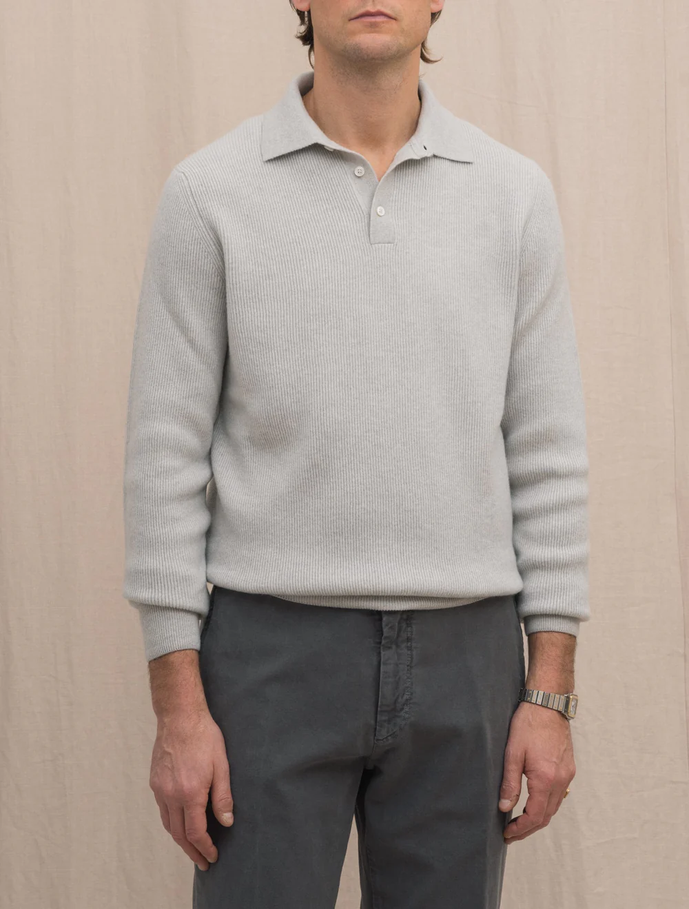 rib-knitted-cashmere-polo-shirt-light-grey-48-light-grey-fioroni-polo-shirts-987443